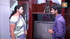 saree aunty seducing and flashing to TV repair boy .MOV