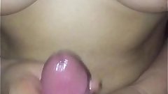 Hot desi girl giving hand job and showing her big boobs