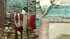 desi indian girl taking bath outside11