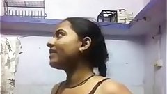 Tamil girl taking self video for her bf