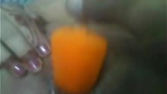 Licking my wife with ice candy