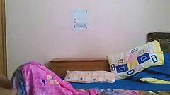 Indian Desi father in low at bedroom - Wowmoyback