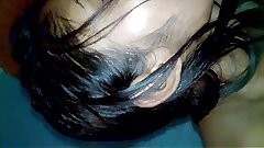 Indian Desi Girl Anu undress and blowjob to lover bedroom - Wowmoyback