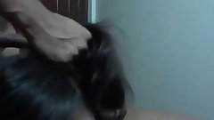 Hindi silky long haired sexy aunty heavenly blowjob hard sex